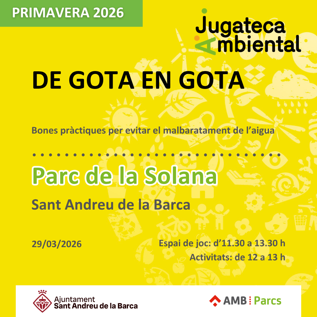 Jugatecambiental: “De gota en gota”